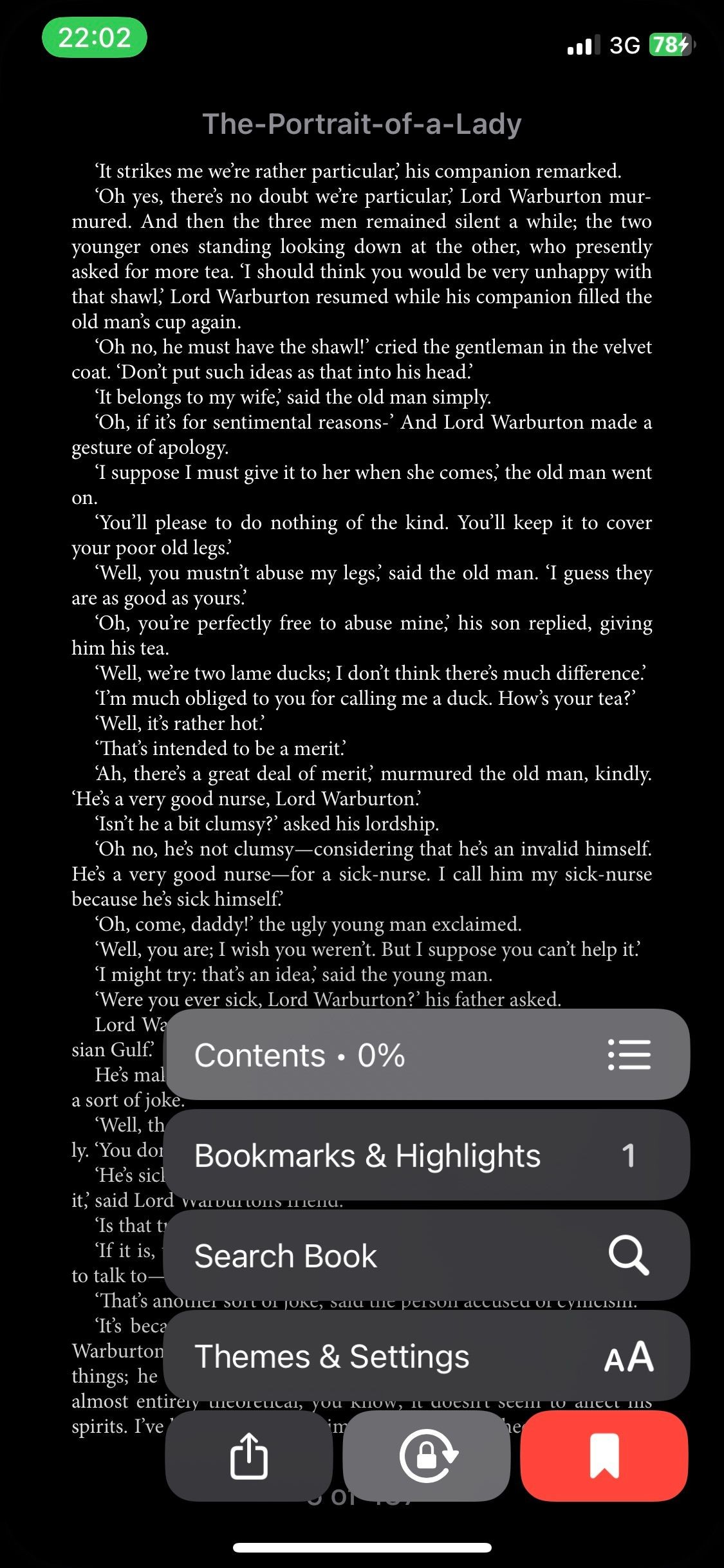 Đánh dấu trang trong Apple Books iOS