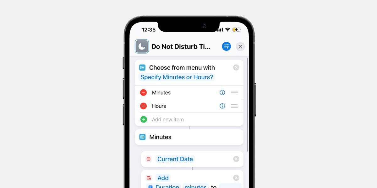 Đặt chế độ không làm phiền tùy chỉnh trên iPhone