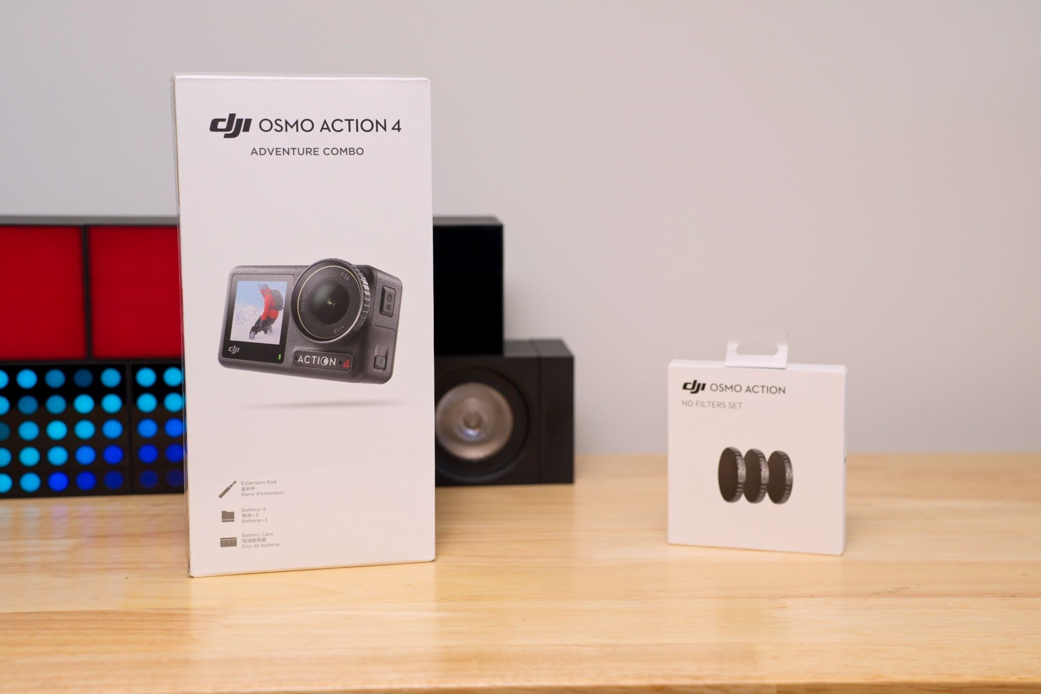 DJI Osmo Action 4 khi mở hộp