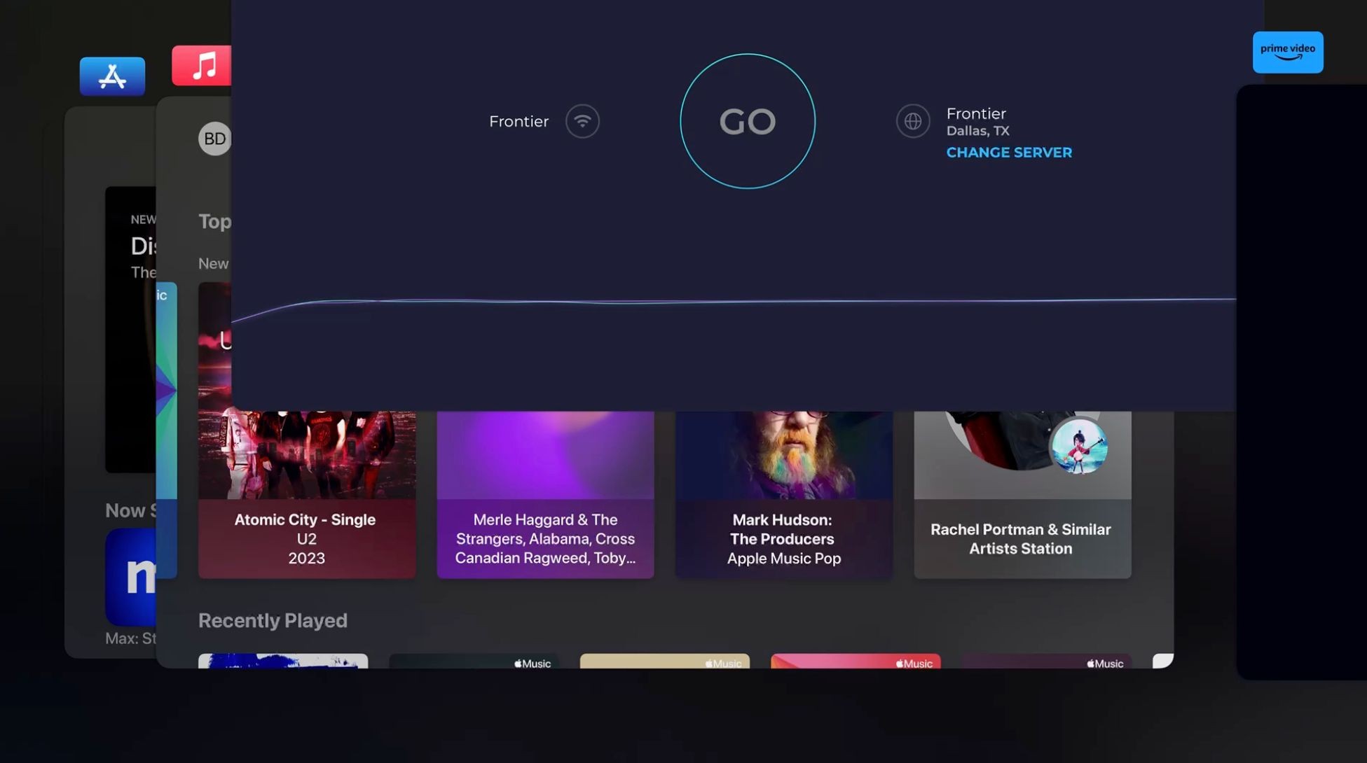 Đóng ứng dụng trên Apple TV