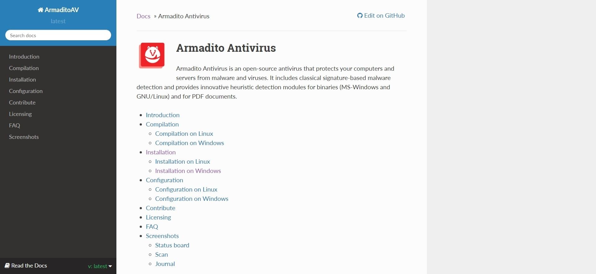 download an open source antivirus