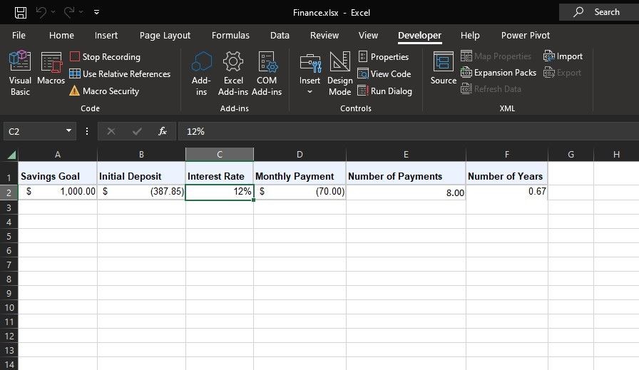 Dừng ghi macro trong Excel