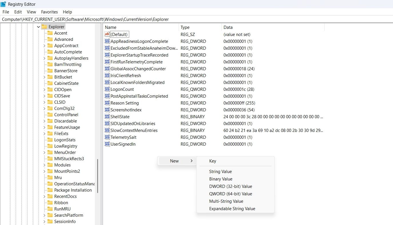 DWORD (32-bit) Value trong Registry Editor