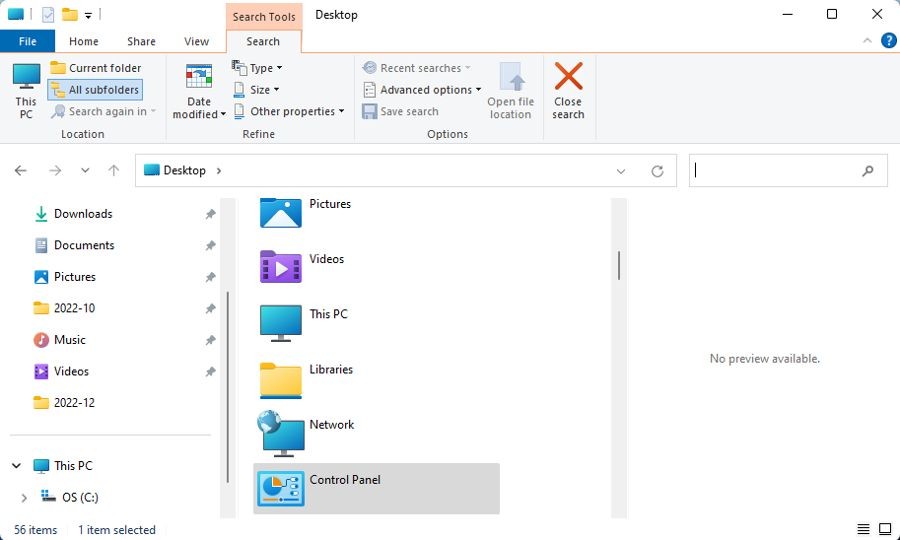 File Explorer cũ trong Windows 11
