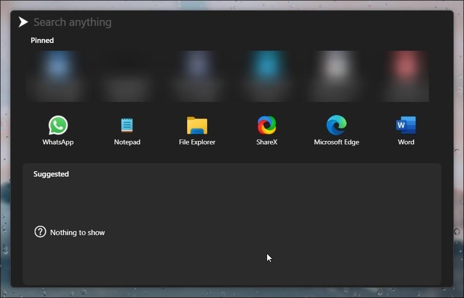 Fluent Search trên Windows 11
