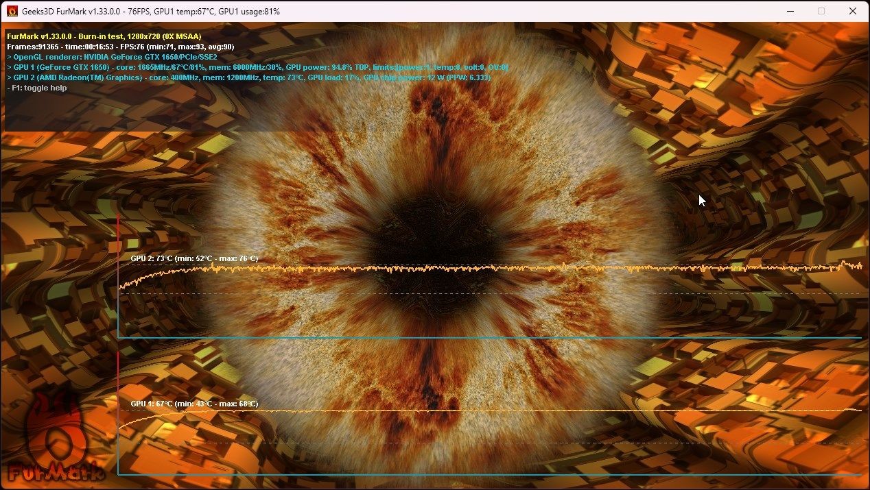 FurMark GPU Stress Test