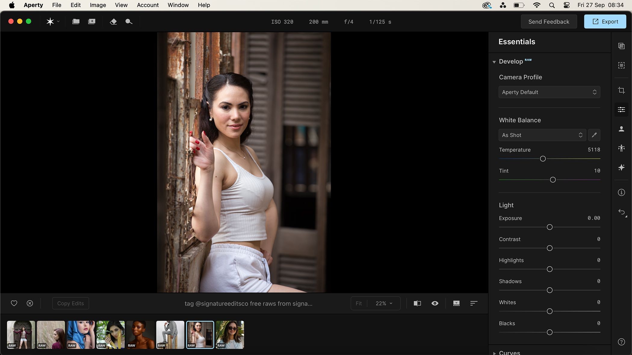 Giao diện Aperty