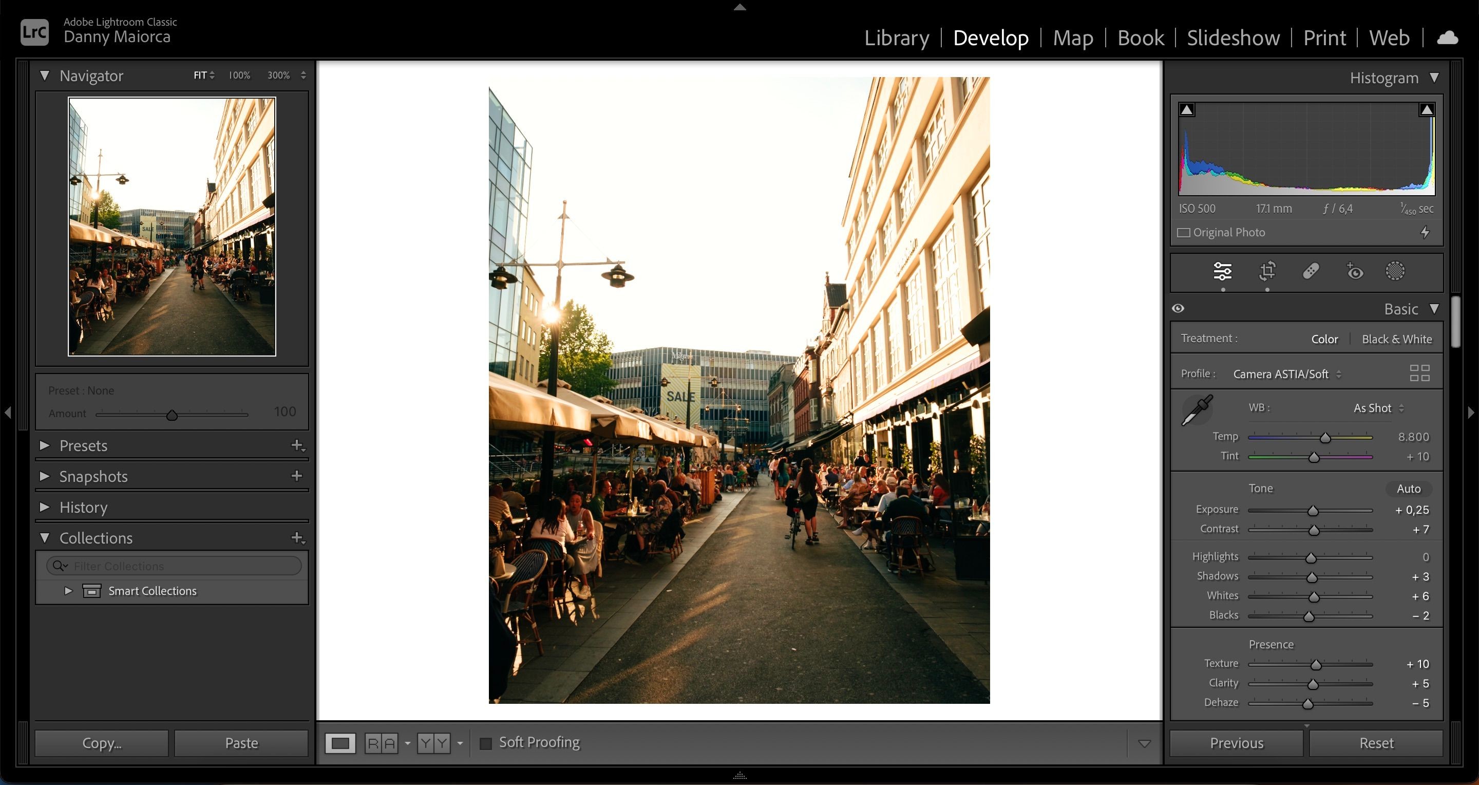 Giao diện của Lightroom Classic