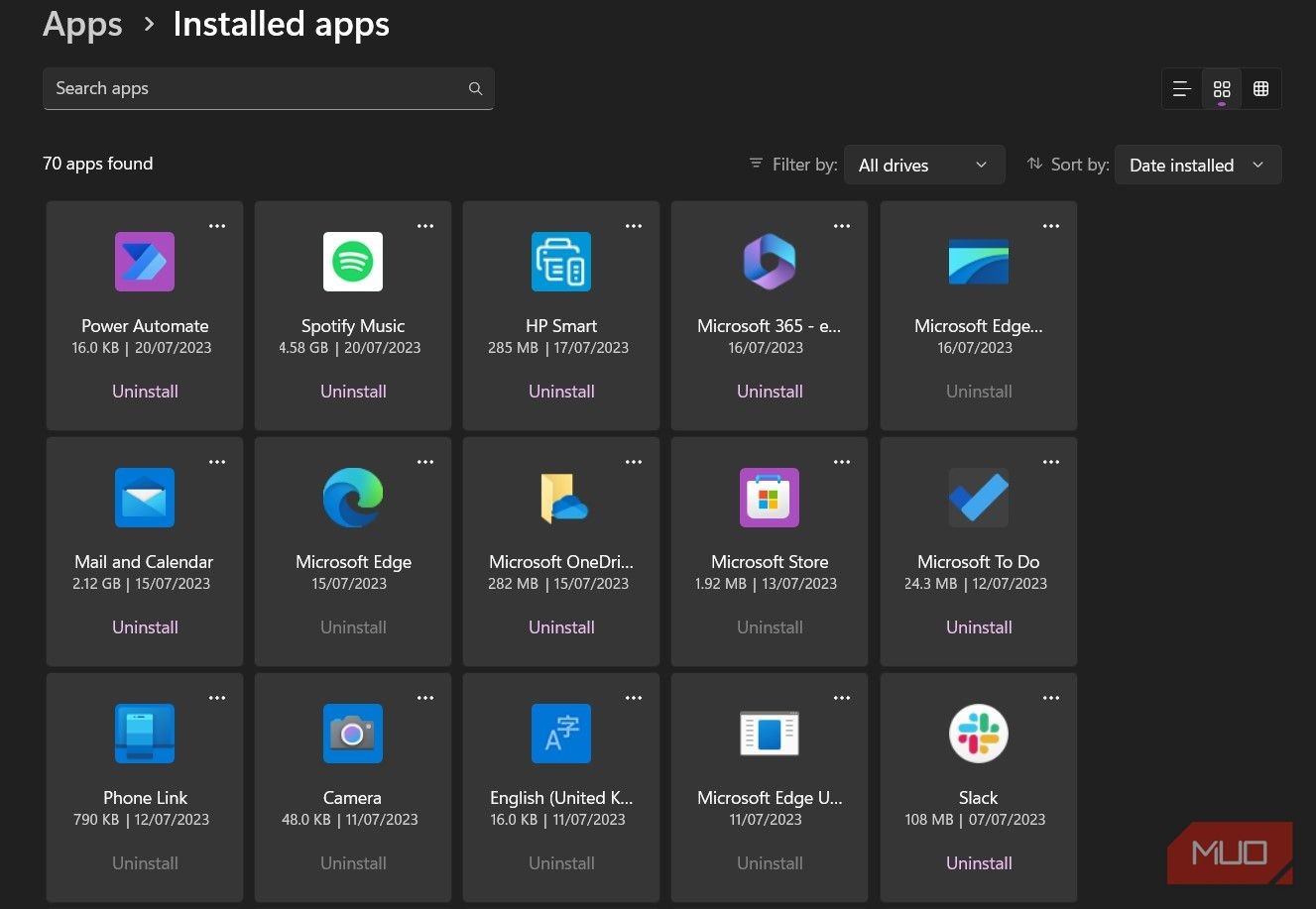 Gỡ bỏ phần mềm bloatware khỏi máy tính của ông bà