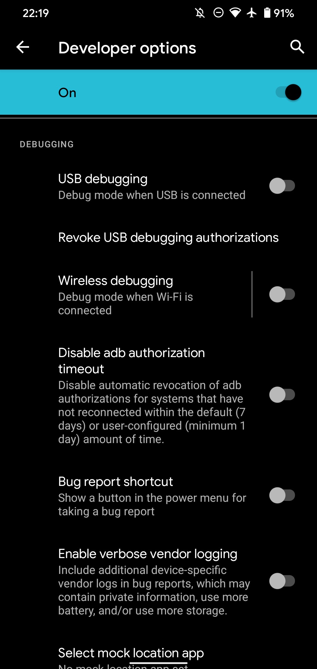 Gỡ Lỗi USB Trên Android