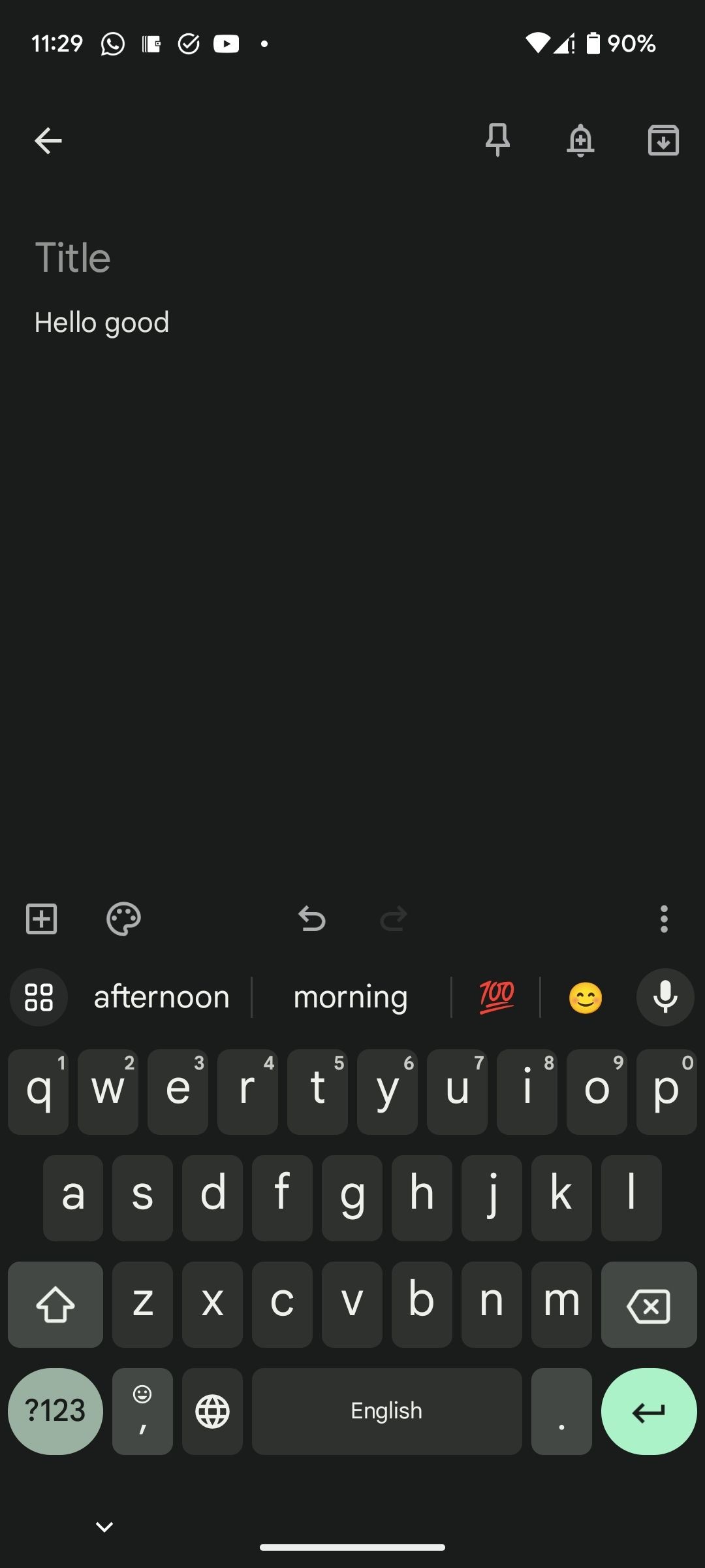 Gõ trượt trên Android bằng Gboard
