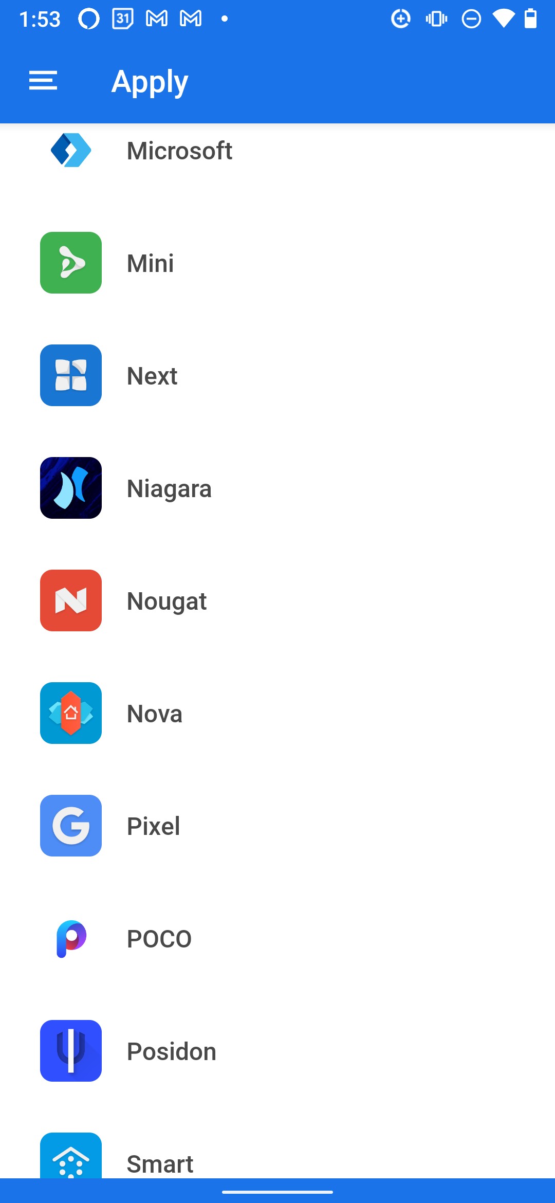 Gói biểu tượng Minma dễ dàng áp dụng cho Nova Launcher
