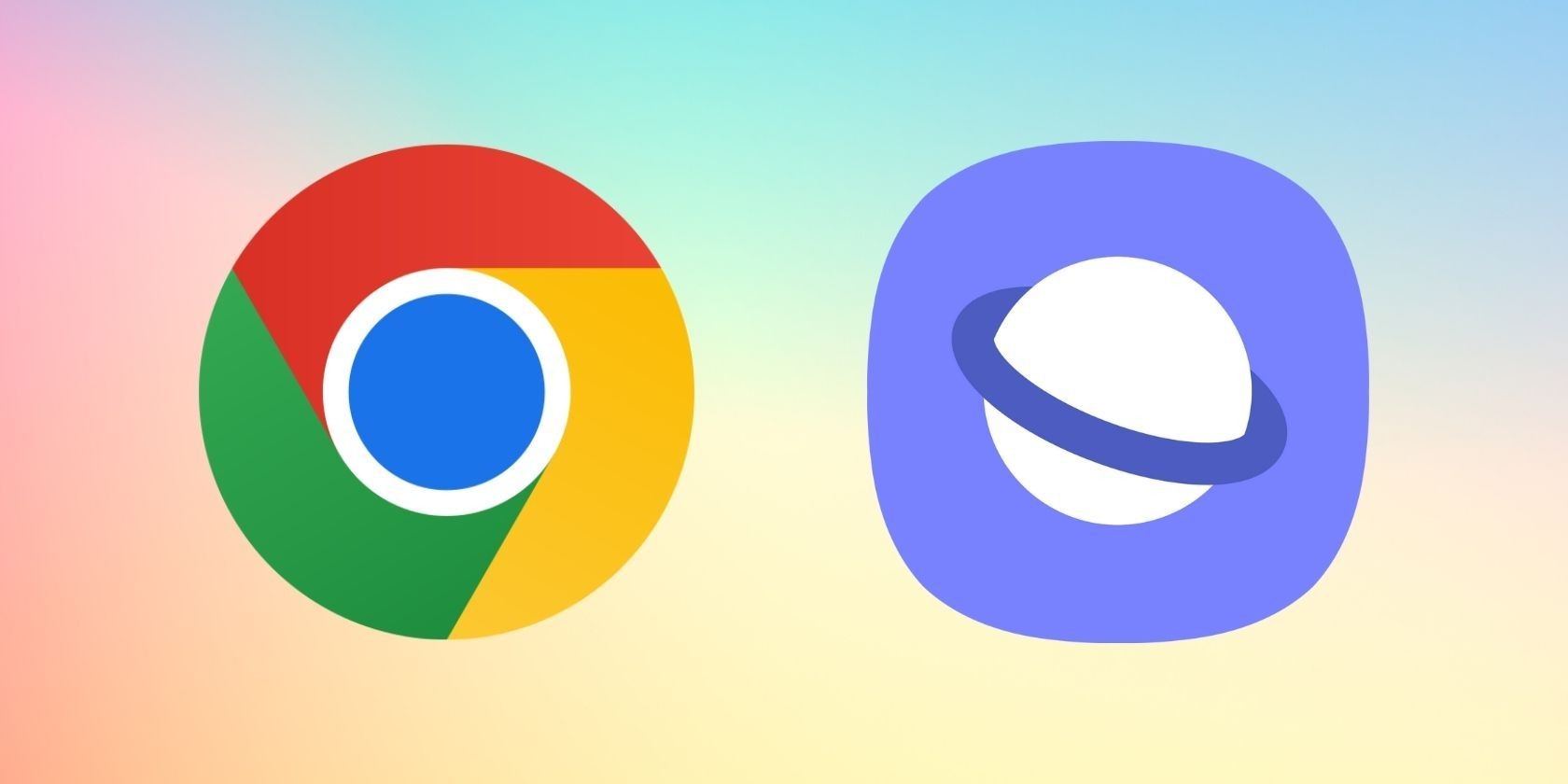 Google Chrome so với Samsung Internet