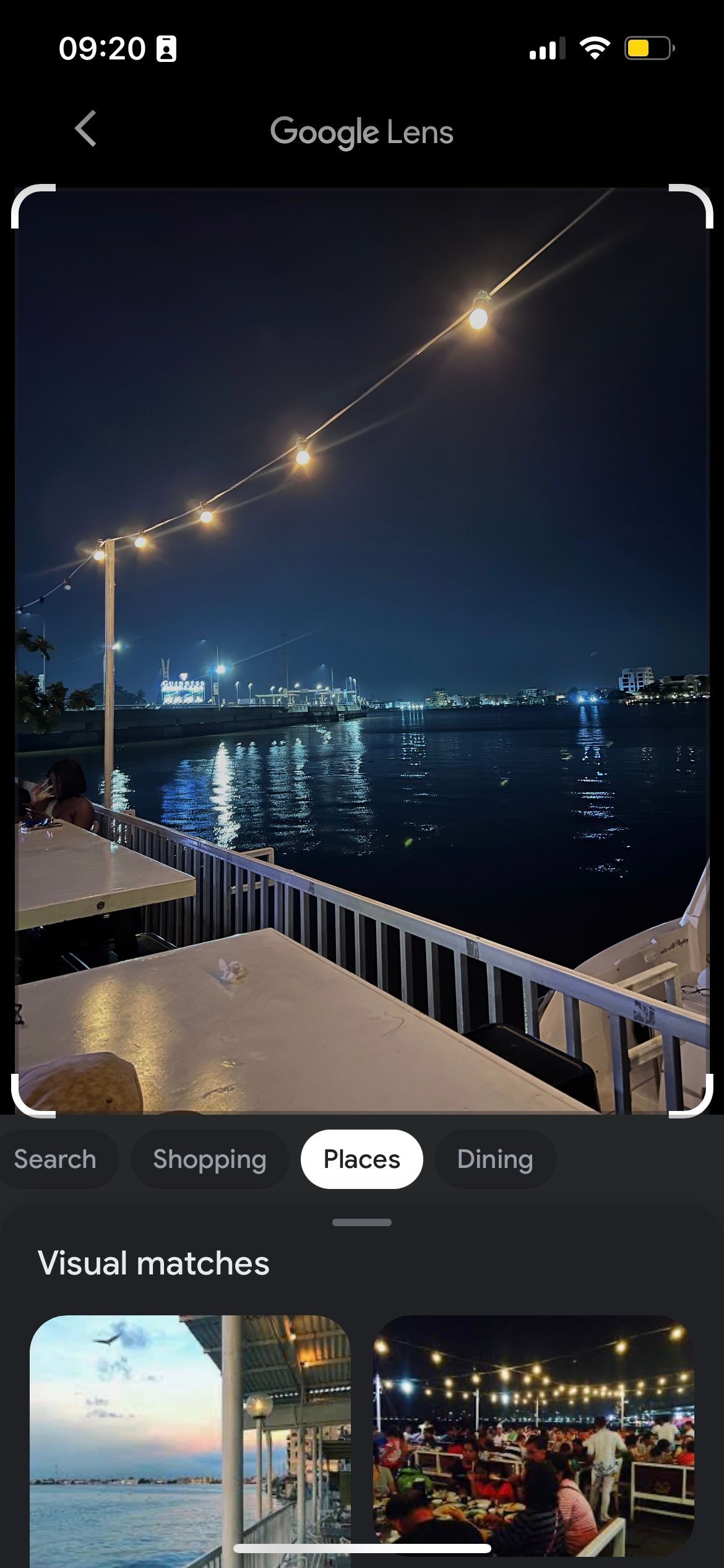 Google Lens tìm kiếm ảnh trong Google Photos