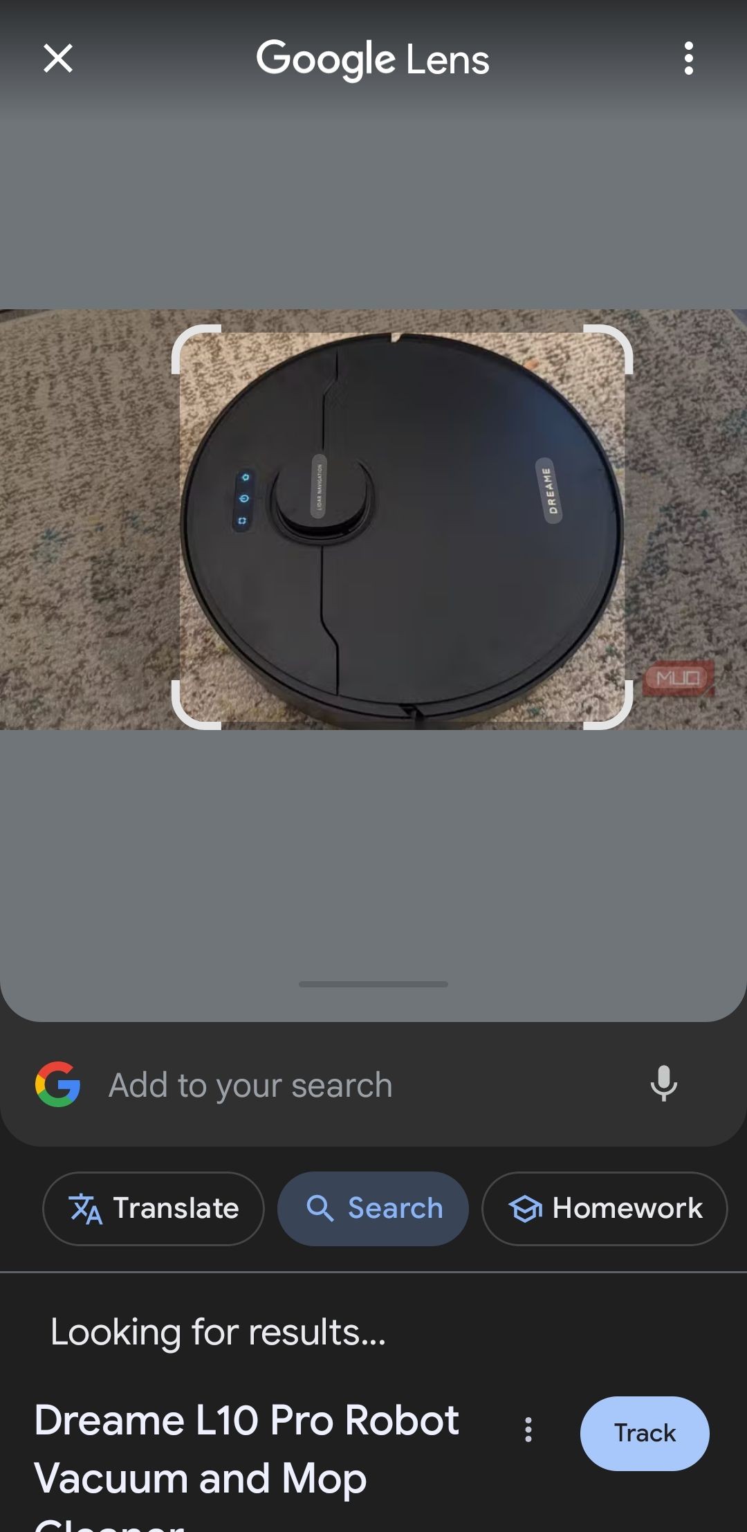 Google Lens trong Chrome cho Android