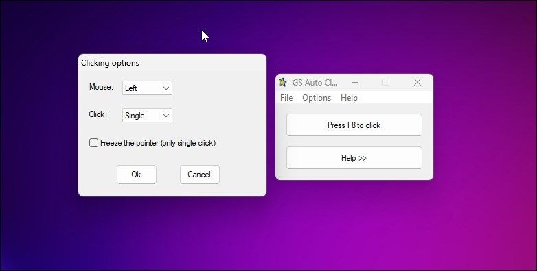 GS Auto Clicker