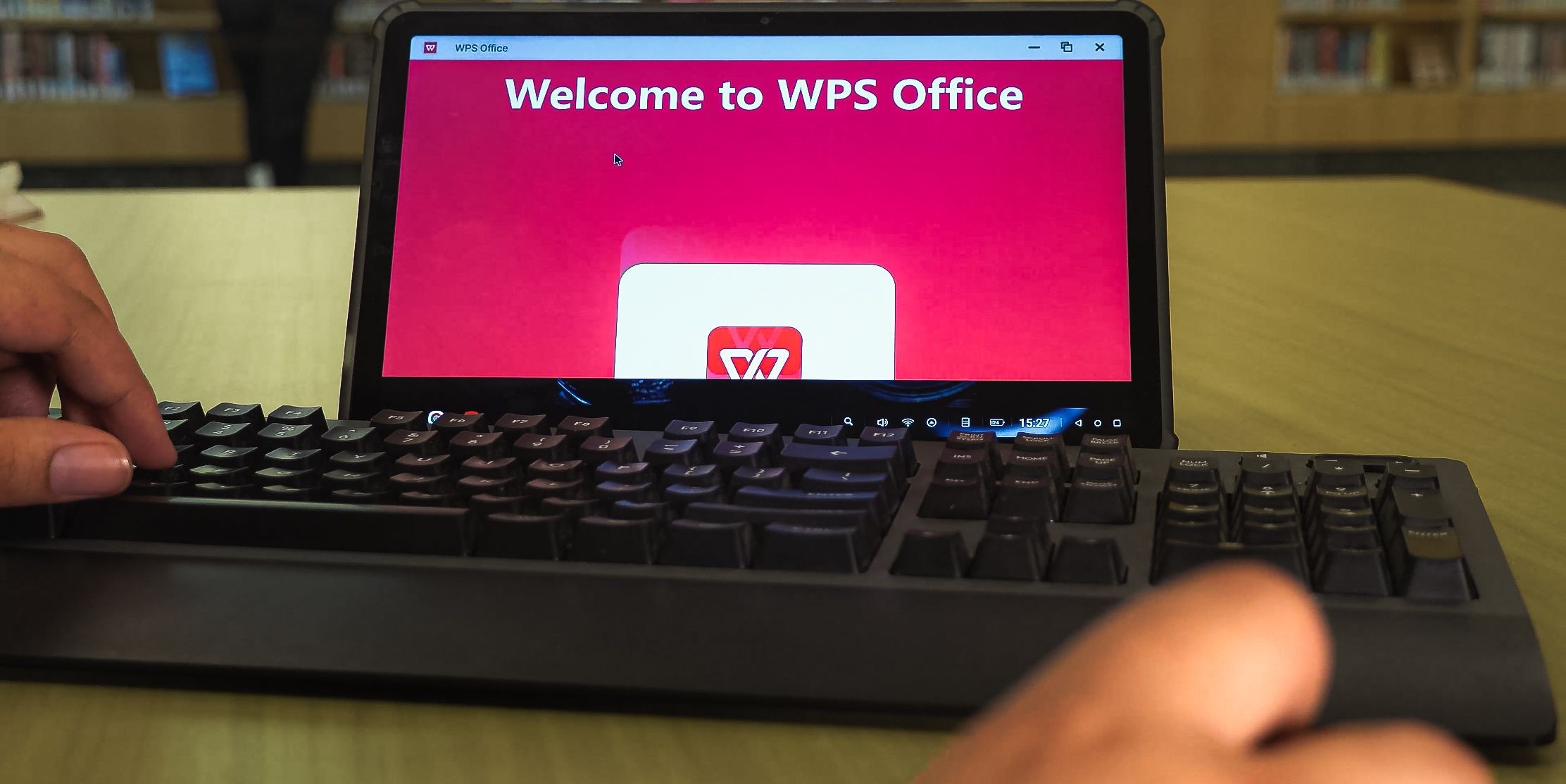 Hình ảnh sử dụng bàn phím và chuột với bộ phần mềm WPS