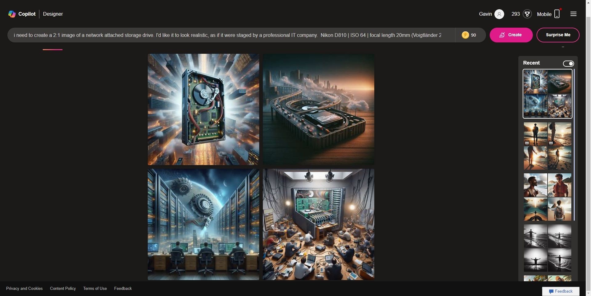 Hình ảnh tạo bởi Copilot Image Generator trên trang web