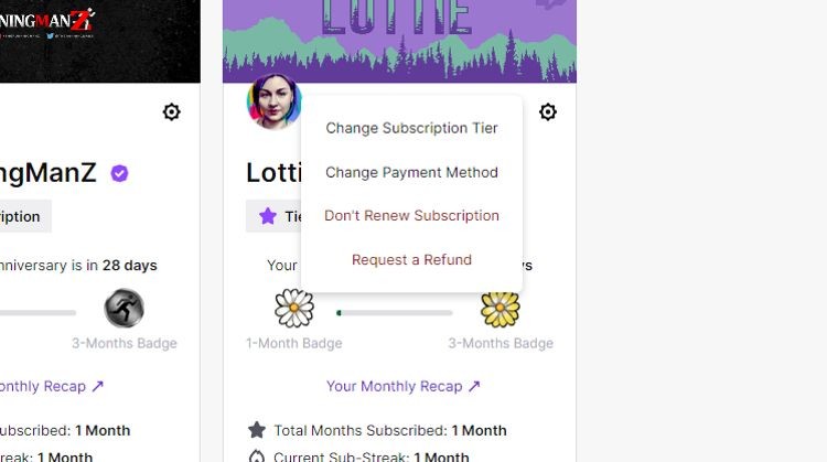 Hủy đăng ký Twitch
