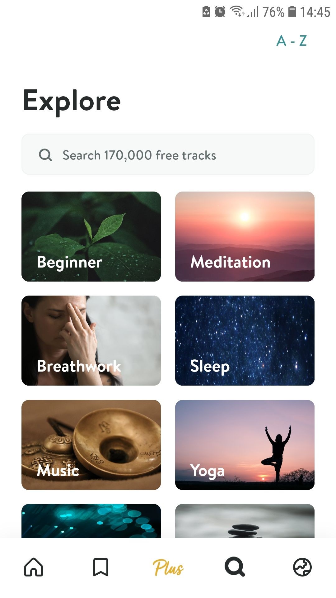 Insight Timer khám phá thiền định trên điện thoại Android