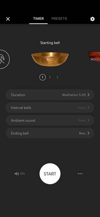 Insight Timer ứng dụng trang đếm giờ