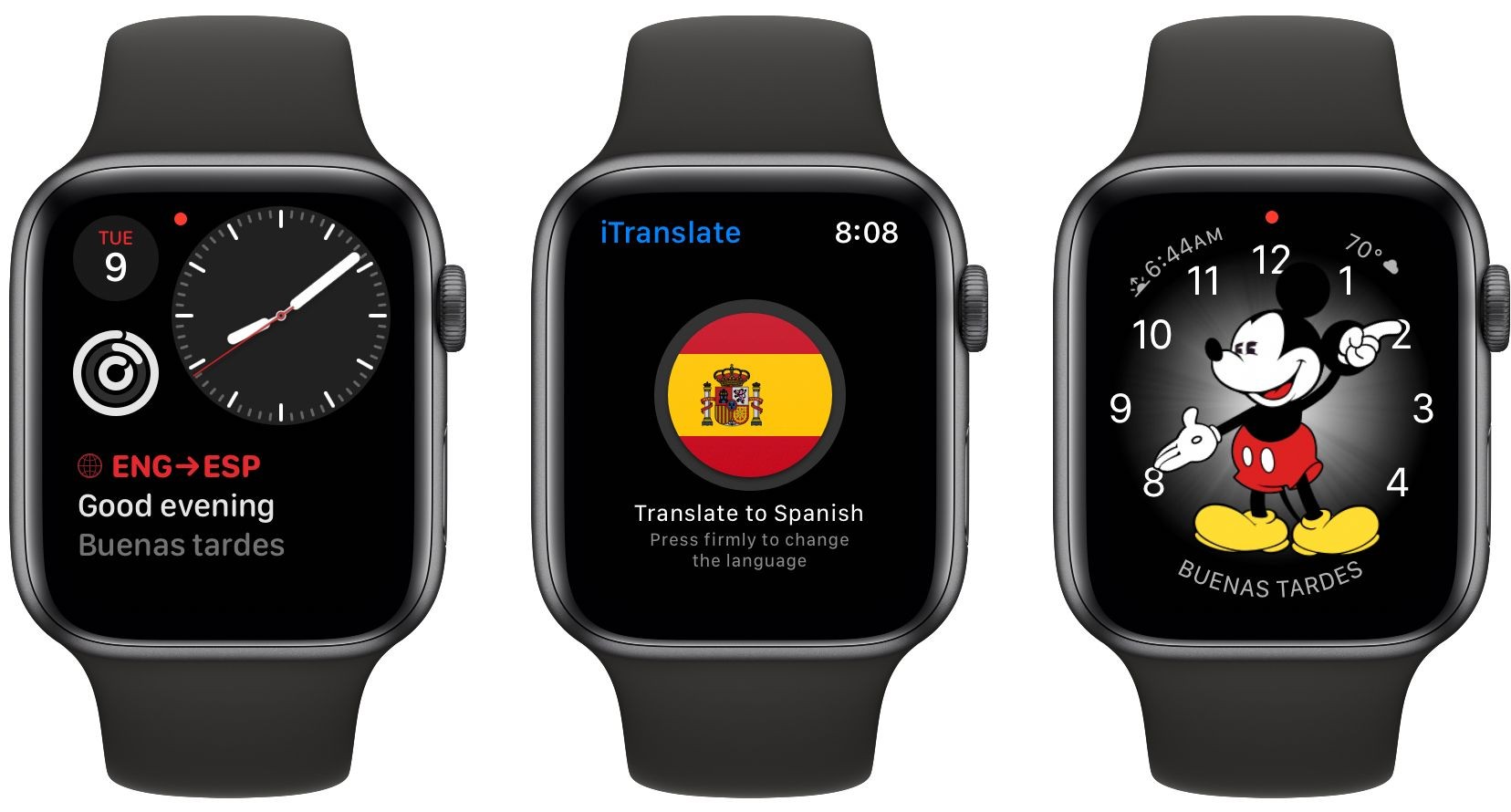 iTranslate Complication