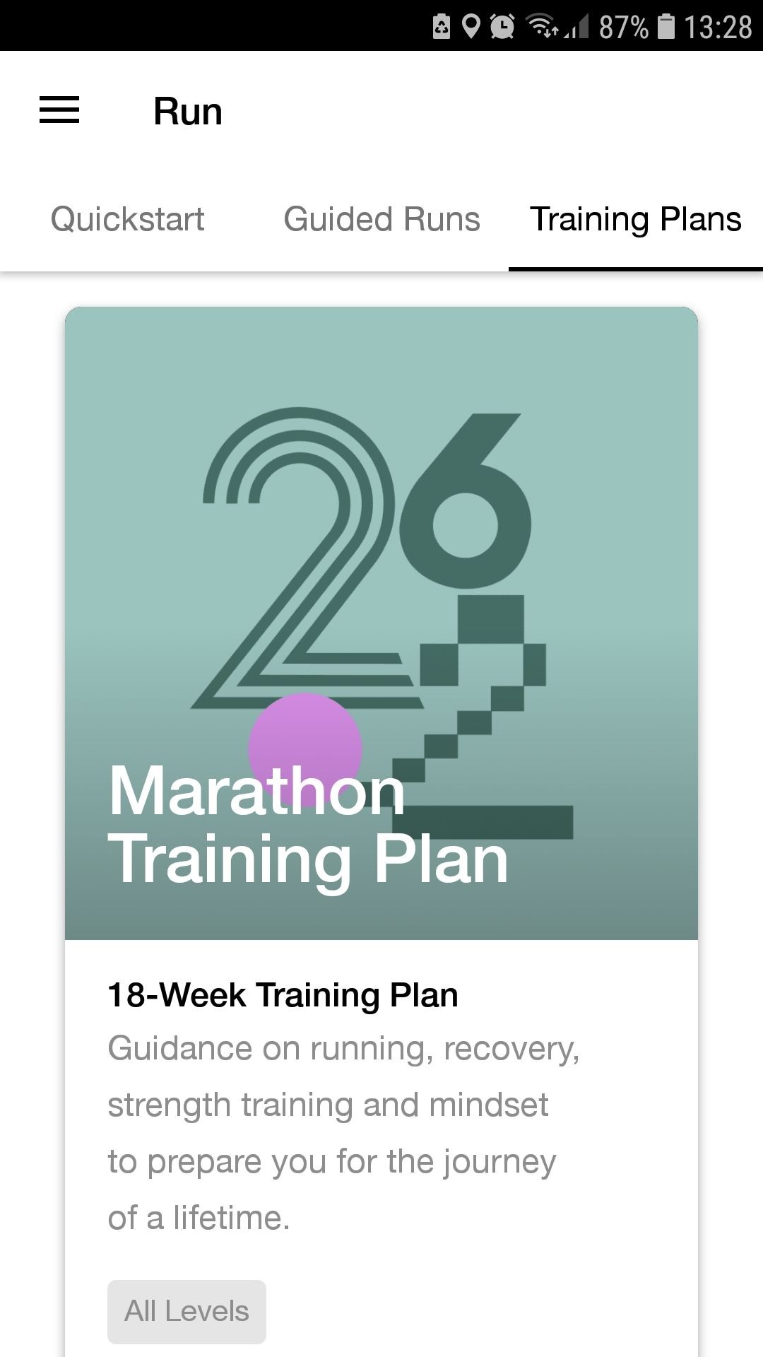Kế hoạch đào tạo marathon với Nike Run Club