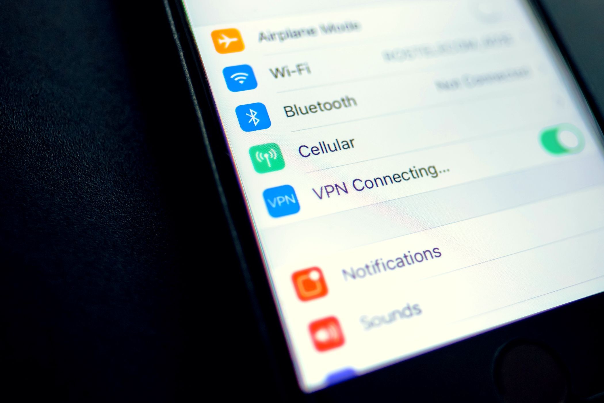Kết nối VPN trên iPhone của Apple