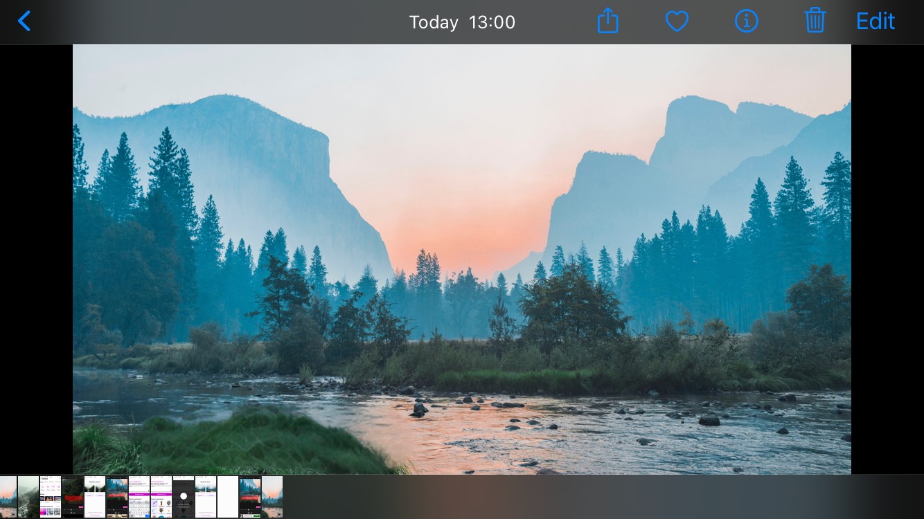 Kết Quả Công Cụ AI Replace Của Picsart Xem Trong Thư Viện Ảnh iPhone