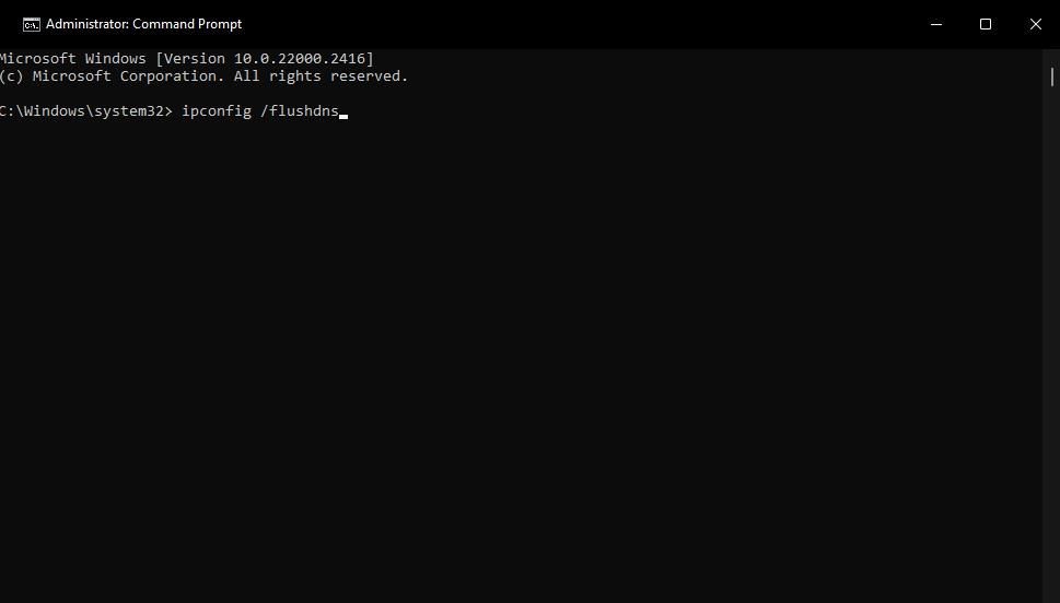 Lệnh ipconfig /flushdns