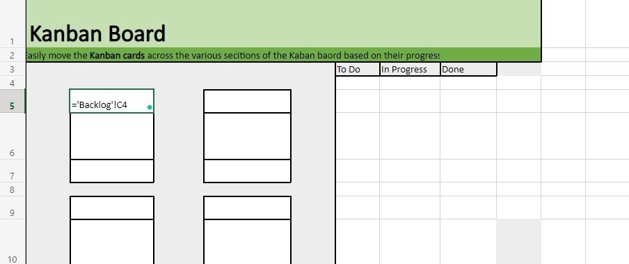 Liên kết dữ liệu từ danh sách công việc chờ đến thẻ Kanban