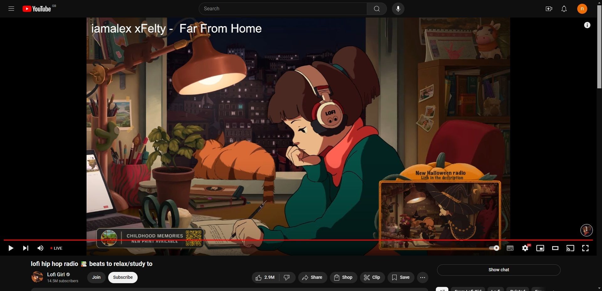 Lofi Hip Hop Radio—Lofi Girl