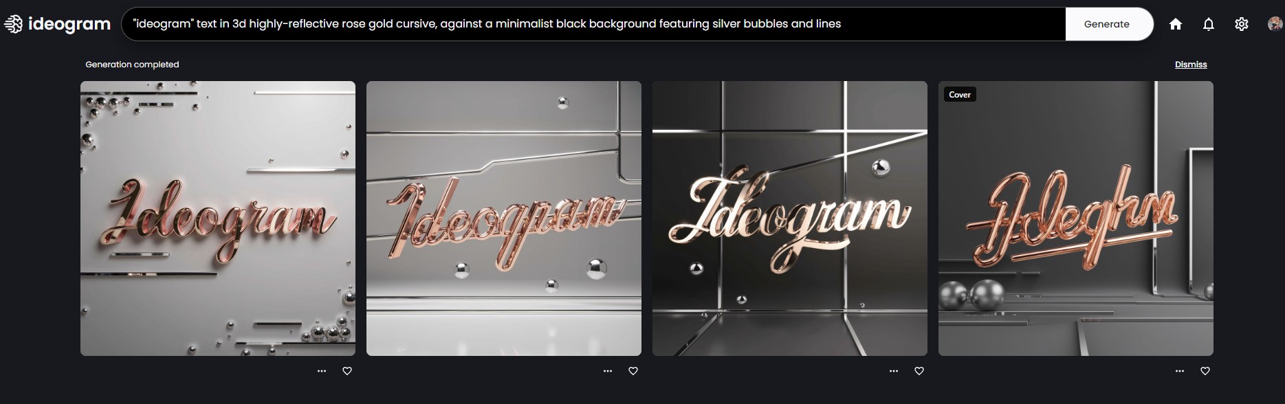 Logo Ideogram Trong Phong Cách Tối Giản Màu Vàng Hồng