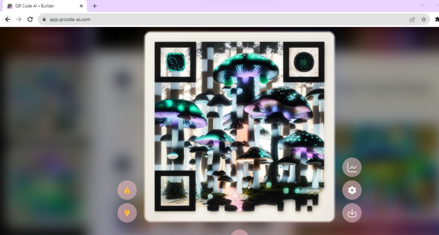 Mã QR được tạo trên QRcode-ai.com