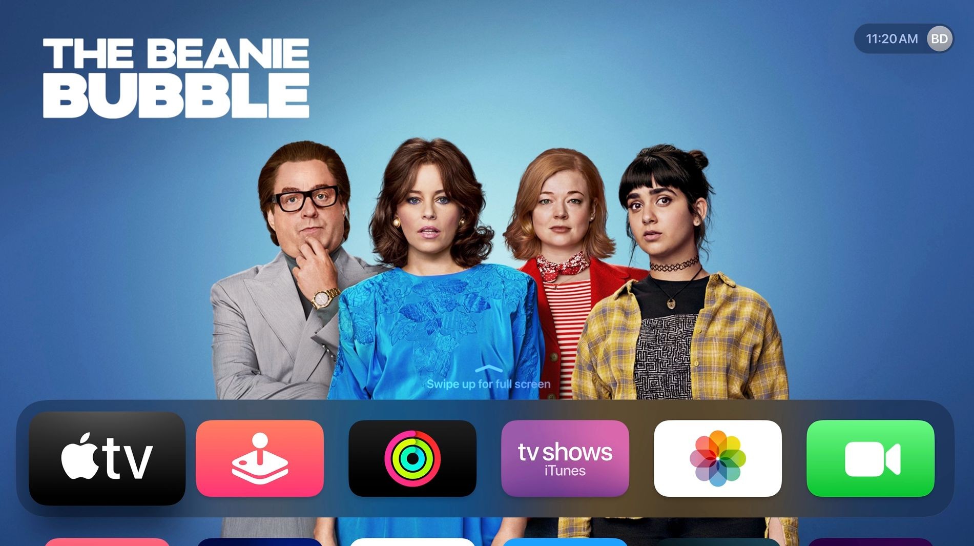 Màn hình chính của Apple TV