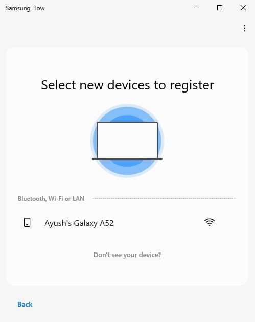 Màn hình ghép nối Samsung Flow