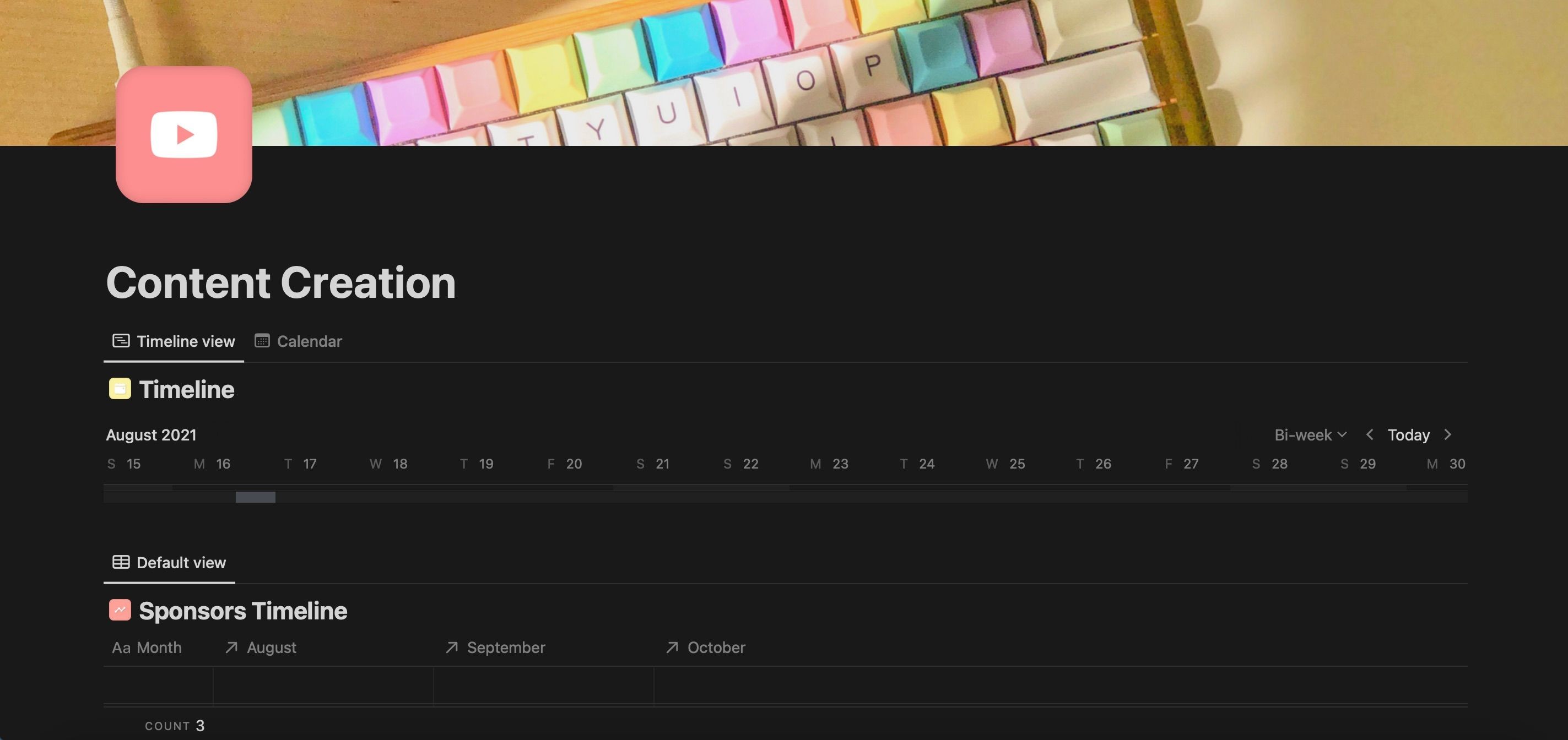 Mẫu Tạo Nội Dung Trên Notion