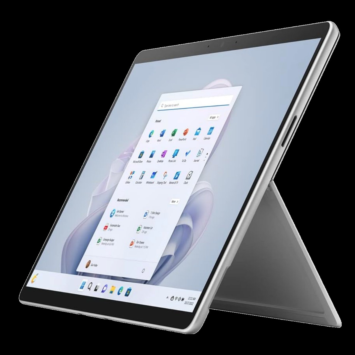 Máy tính bảng Microsoft Surface Pro 9 với giá đỡ