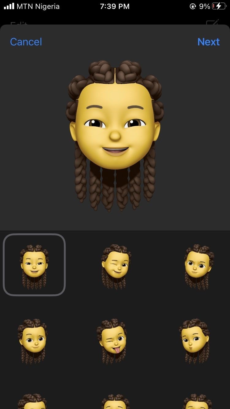 Memoji trên iPhone không có Face ID