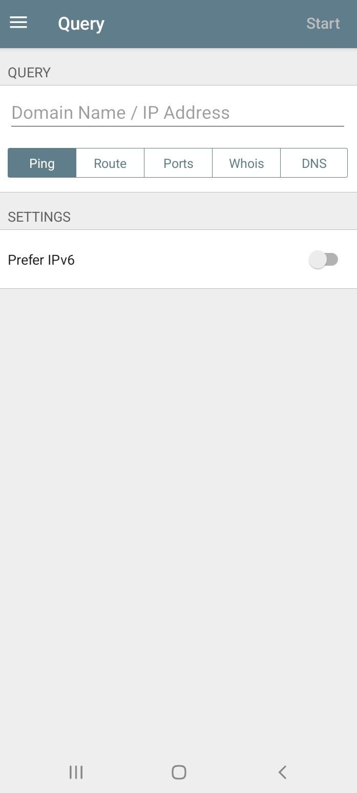 Network Analyzer Android screenshot