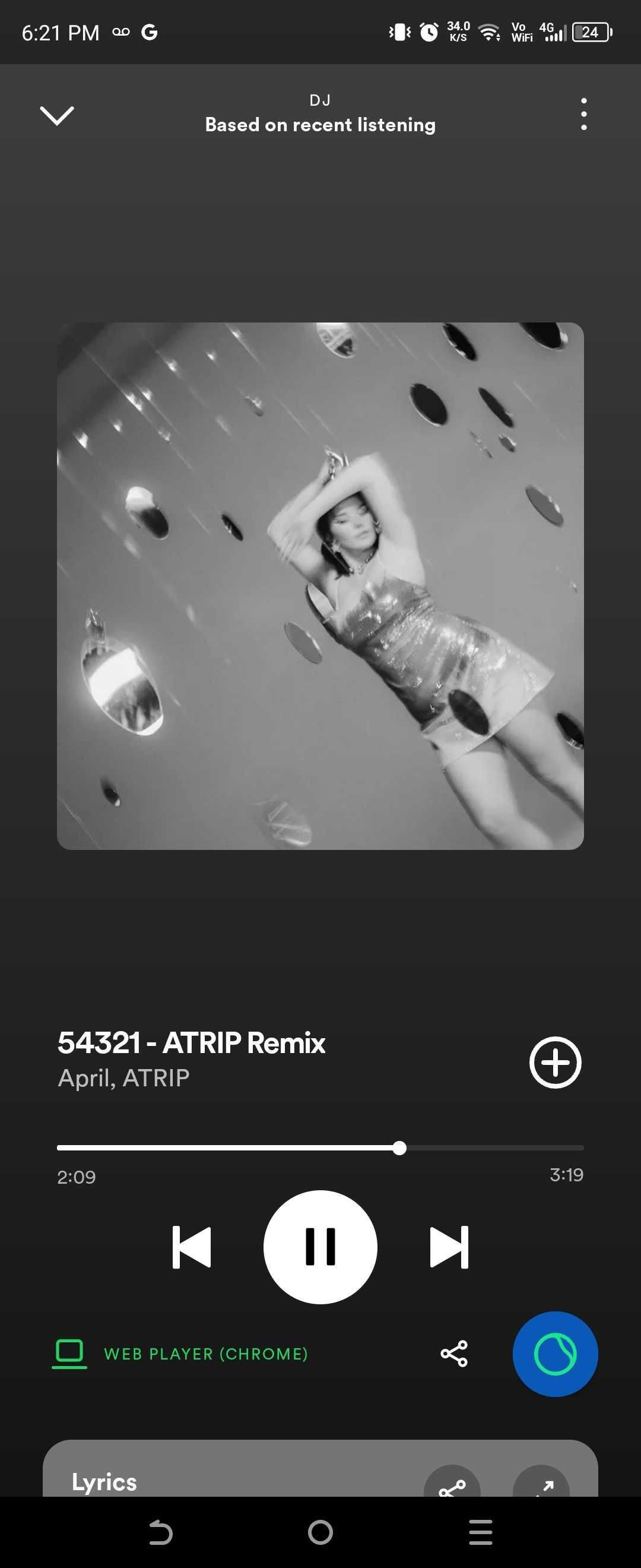 Nghe Spotify AI DJ qua trình duyệt web bằng ứng dụng