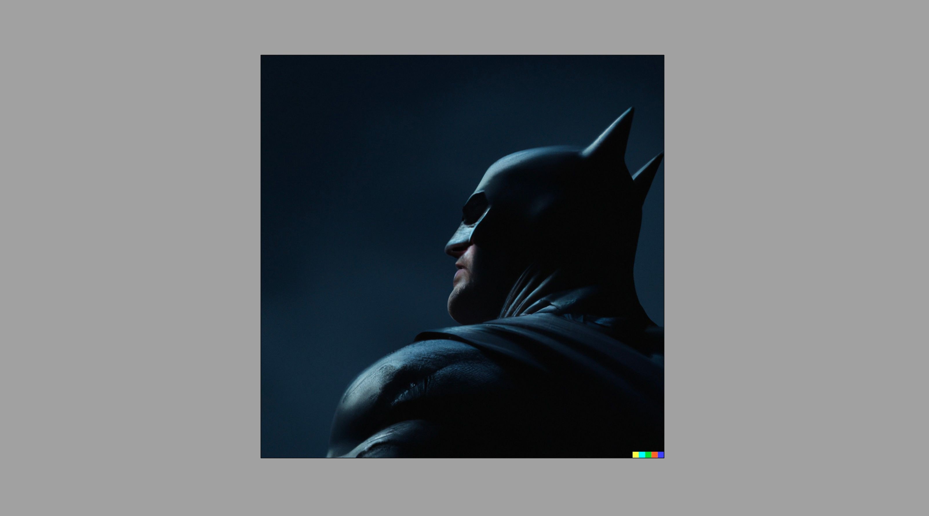 Nghệ thuật số kịch tính của Batman được tạo bởi DALL-E