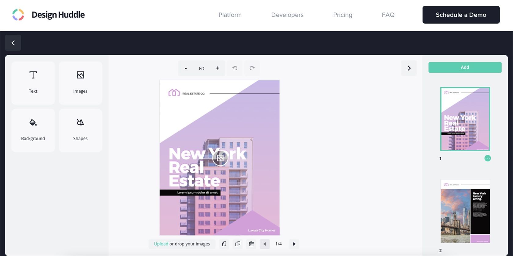 Nhà xuất bản để bàn Design Huddle