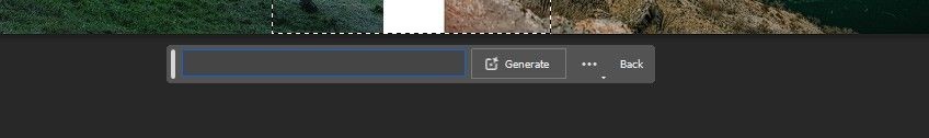 Nhấp vào Generate trong Photoshop Beta