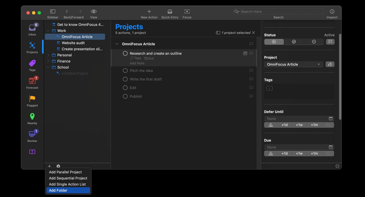 OmniFocus