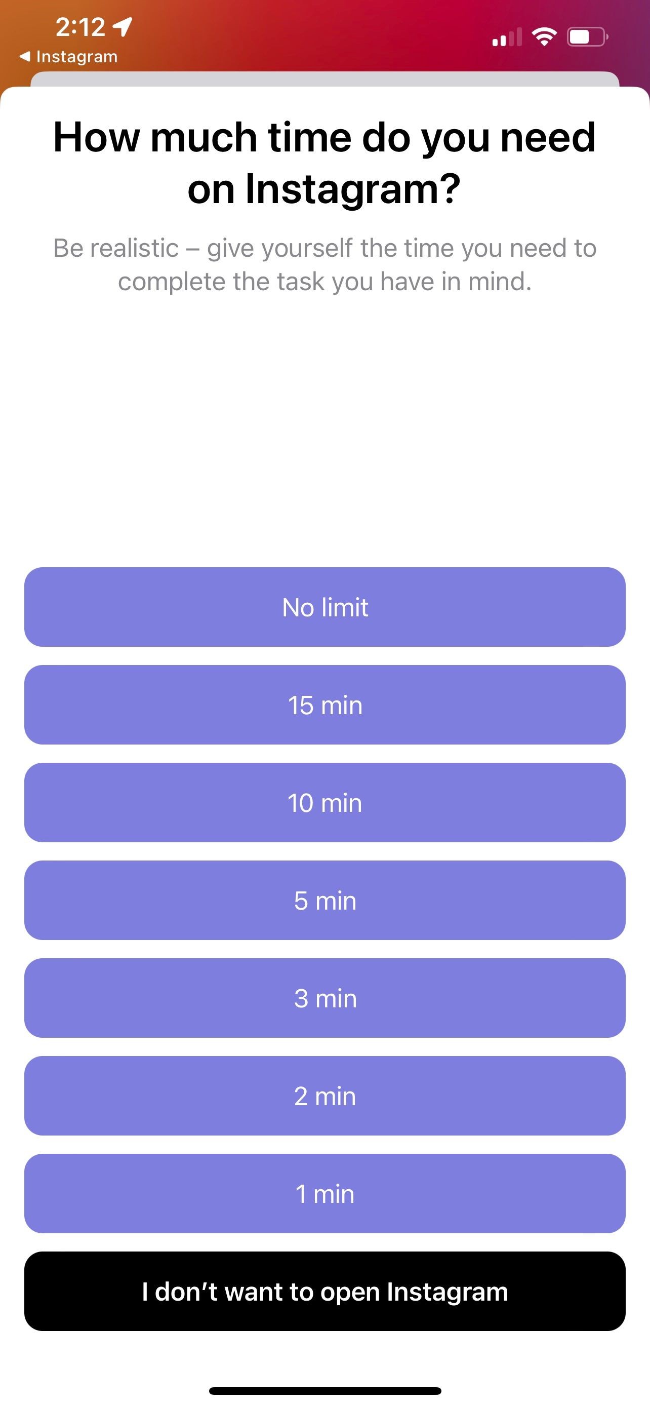 One Sec đồng hồ can thiệp lại
