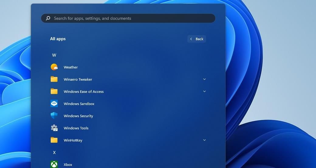 Phím tắt thư mục Windows Tools