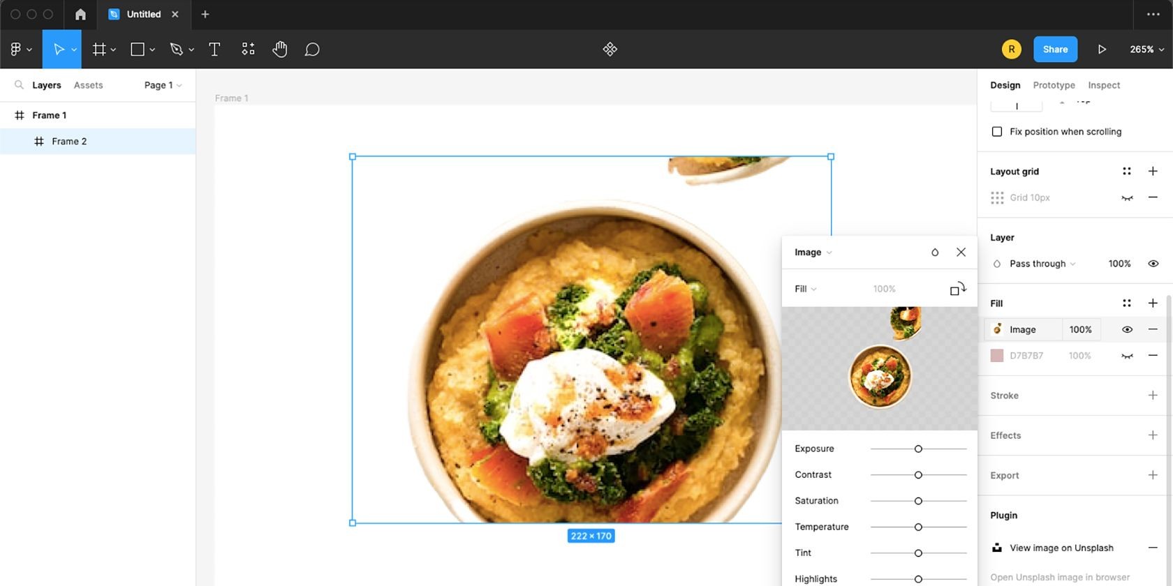Plugin Icons8 Background Remover trong Figma