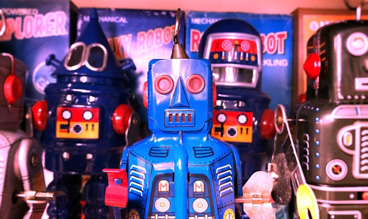 Robot đồ chơi thập niên 1960