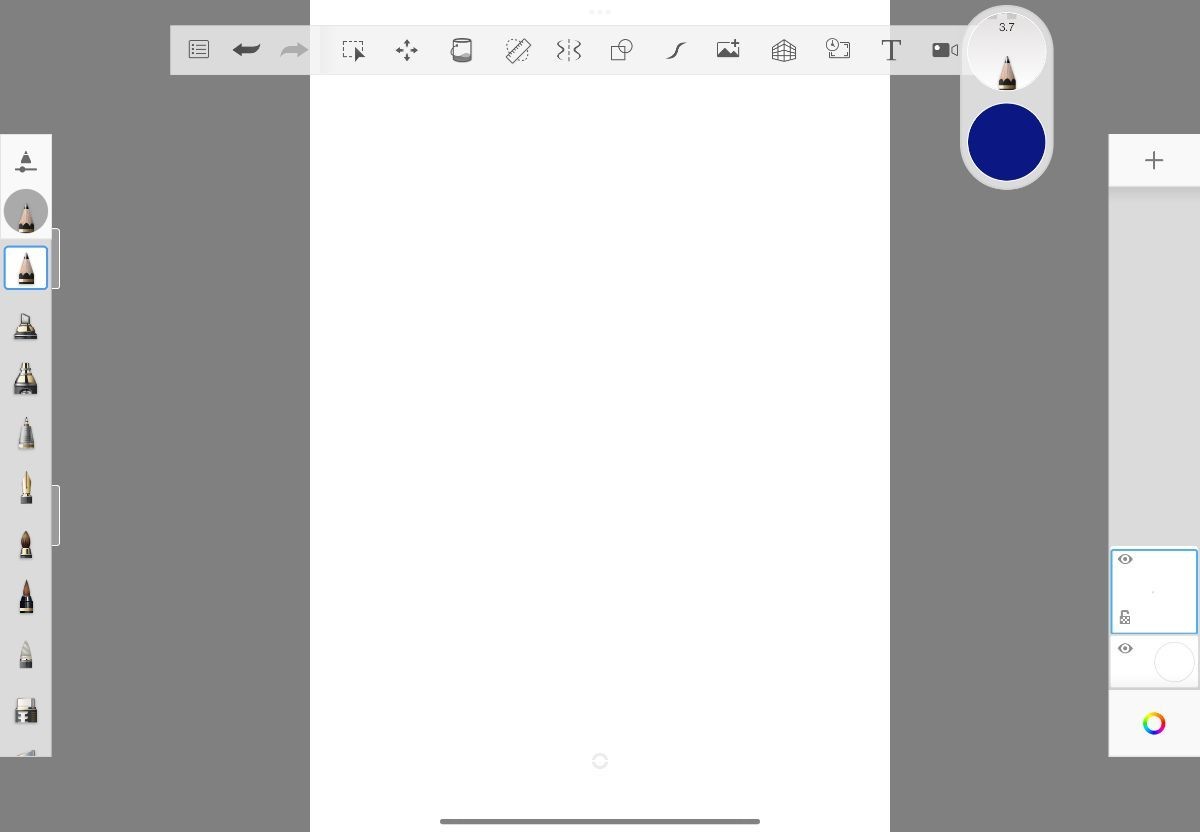 Sketchbook trên iPad giúp học sinh vẽ và thiết kế